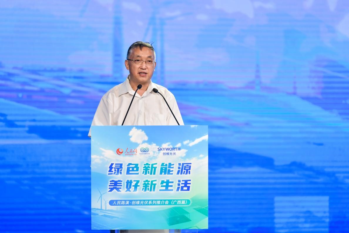農(nóng)業(yè)農(nóng)村部信息中心主任、黨委書記王小兵。人民網(wǎng)記者 